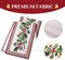 13 x 72 Inch, Printed Holly Christmas Satin Runners,Seasonal Winter Holiday Decoration for Kitchen, Dining Table, and Home Party Decor
